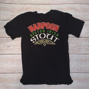 Harpoon Boston Irish Stout Tee Unisex Size Small